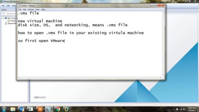 how to open .vmx file in VMware Work Station virtual machine. смотреть онлайн