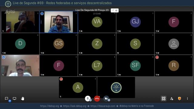 Live de Segunda #69 Redes federadas e serviços descentralizados смотреть онлайн