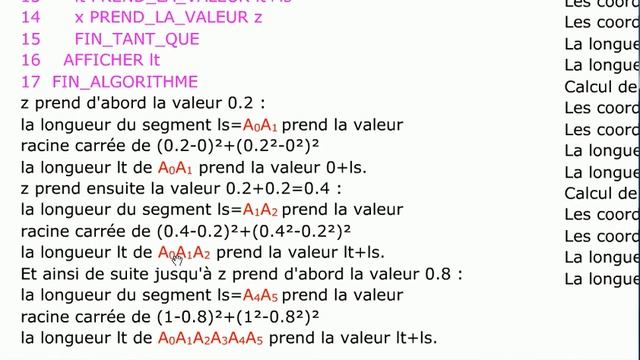 Algorithme pour calculer la longueur d'un arc de parabole смотреть онлайн