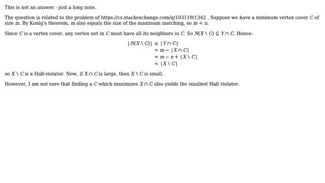 Computer Science: Find a minimum-cardinality Hall-violator (2 Solutions!!) смотреть онлайн