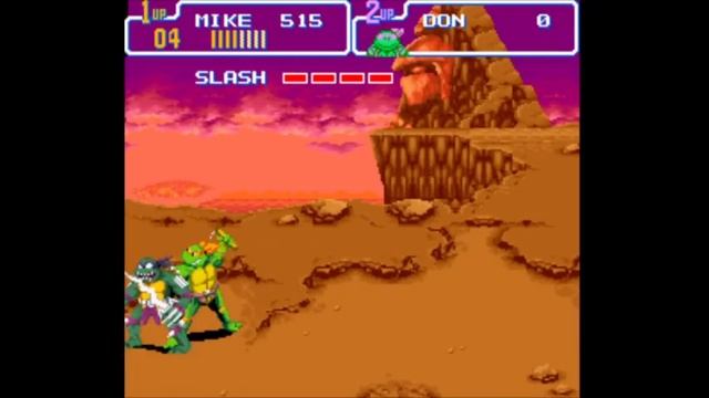Teenage Mutant Ninja Turtles Turtles In Time(SNES)