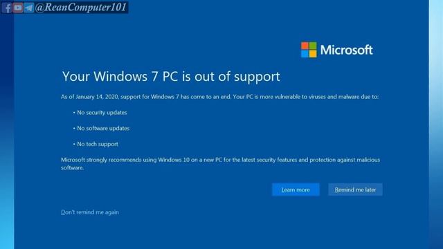RIP Windows 7 - លាហើយ Windows 7 តើមានអ្វីកើតឡើងចំពោះ #Windows7 ? смотреть онлайн
