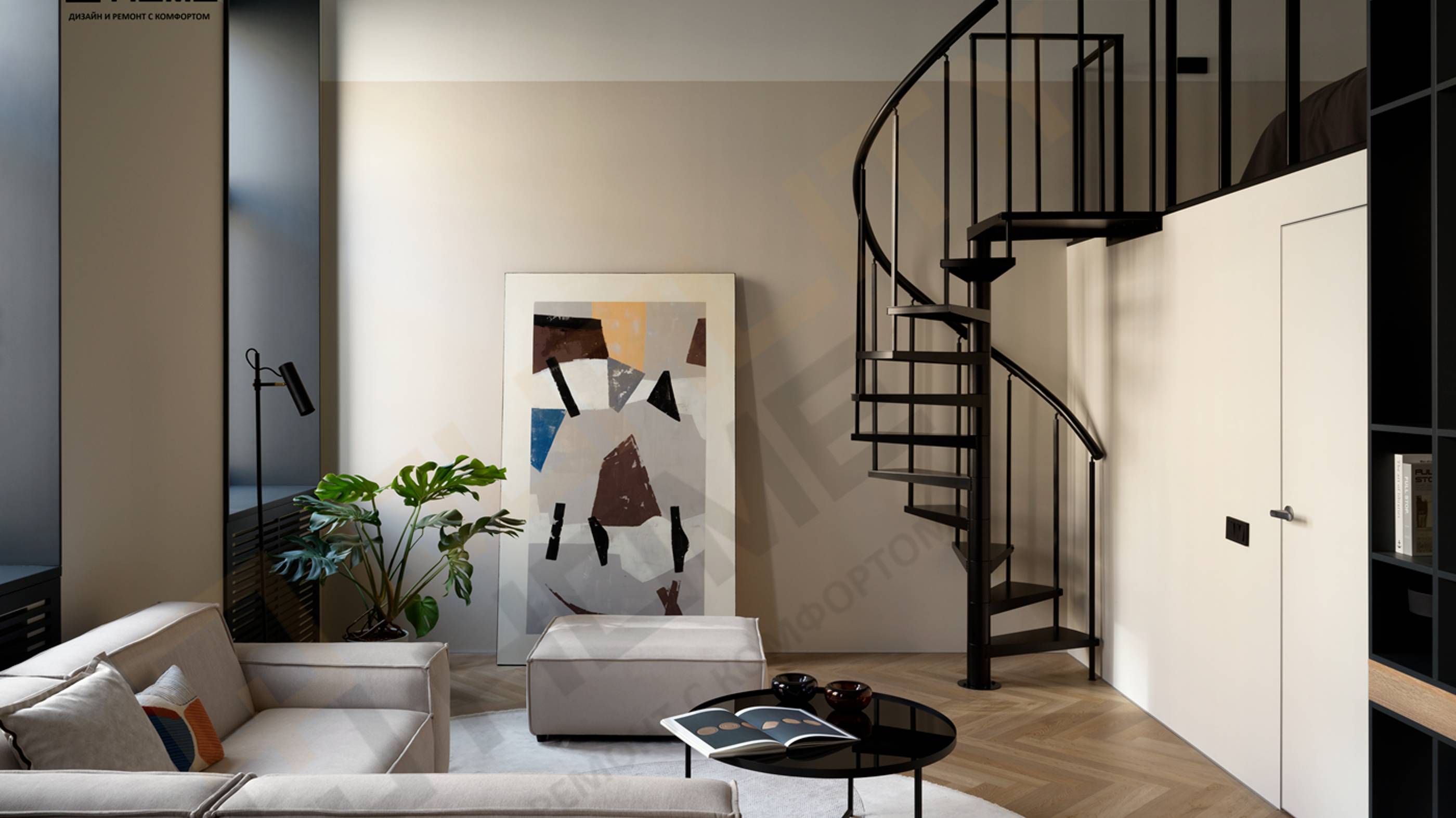 Ремонт квартир в Санкт-Петербурге! 
Вторичка на Маяковского
Площадь квартиры 73 м2