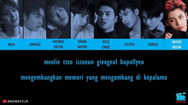 PENTAGON - ASTEROID [ SUB INDO - ROM - COLOR CODE ] TERJEMAHAN LIRIK смотреть онлайн