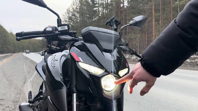 Первый выезд на Bajaj Pulsar N250 смотреть онлайн