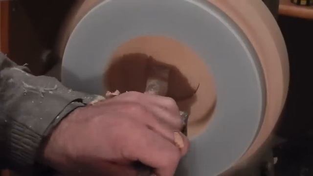 Woodturning A pencil bowl with compact disc rim....Upcycling смотреть онлайн
