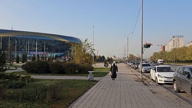 прогулка близ Almaty Arena Алматы Арена #walkingtour