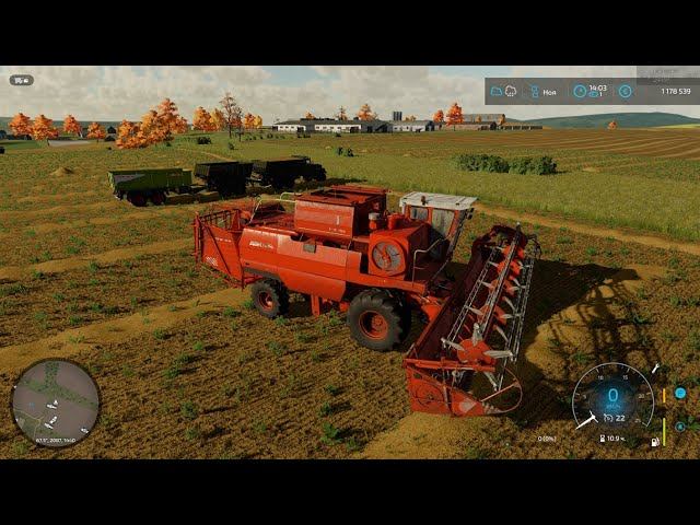 СПК ЯГОДНОЕ, ДОН-1500 ACROS уборка пшеницы fs22 смотреть онлайн