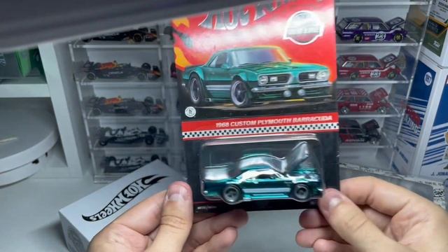 Обзор HOT WHEELS RLC PAGANI, PLYMOUTH BARRACUDA, INNO64 F40 LBWK WHT | SERG1:64