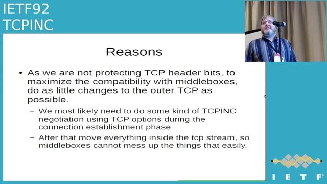 IETF92-TCPINC-20150326-1520 смотреть онлайн