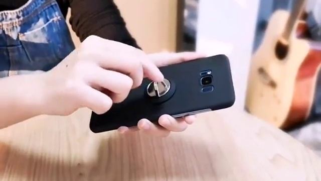 Slim Frosted Metal Magnetic Holder Cover For Samsung смотреть онлайн