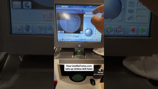How UseMyFrame.com sets up drilled rimless glasses смотреть онлайн
