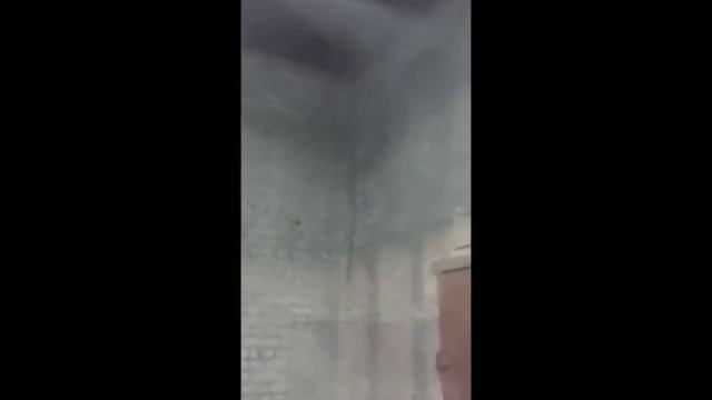 Побелка горевшего склада