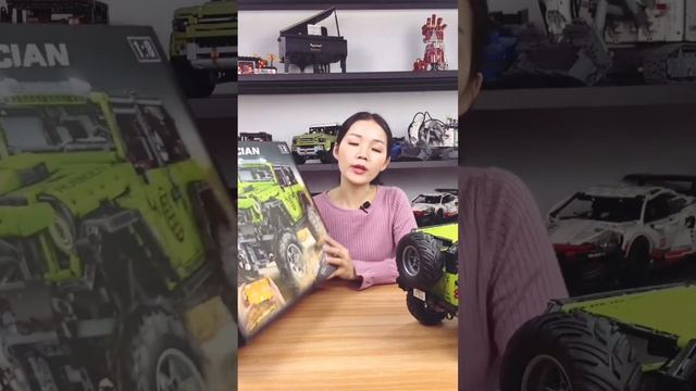 Technic Blocks Green SUV RC car Off-road смотреть онлайн