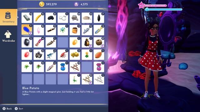 NO FREAKING WAY!? A Blue Potato! Dreamlight Valley Blue Potato Mystery! смотреть онлайн