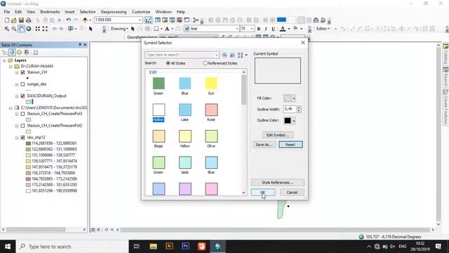 TUTORIAL MEMBUAT POLYGON THIESSEN DAN ISOHYET смотреть онлайн