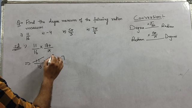 Class 11 trigonometry radian to degree and degree to radian conversion!!! смотреть онлайн