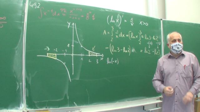 Integral 1/x dx = ln|x| +c mit Herleitung (183/492) | Mathematik vom Masken Schmid смотреть онлайн