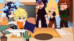 реакция Наруто и Саске на шипы и стекло