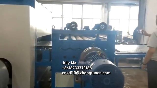 #5*1300 mm India hot rolled chequer two sides anti-slip embossing machine# смотреть онлайн