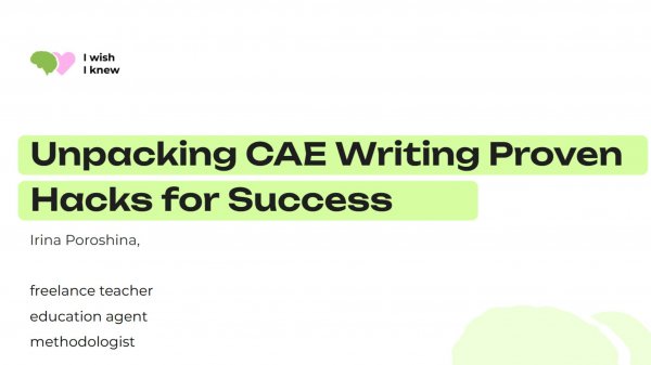 Unpacking CAE Writing Proven Hacks for Success