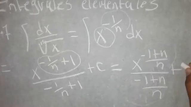#7 Integral de dx/(raíz n-esima de X) (800 integrales indefinidas, Curso Completo) смотреть онлайн