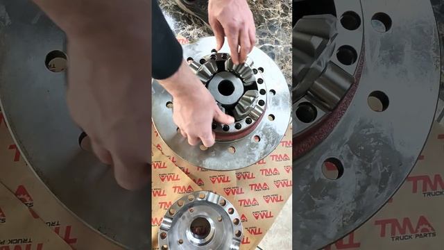 1891237 - 1526117 SemiCaja Completo para Diferencial Scania #mechanic #scania #repuestos смотреть онлайн