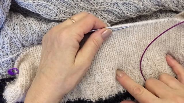 Джемпер с круглой кокеткой. 5 часть. смотреть онлайн