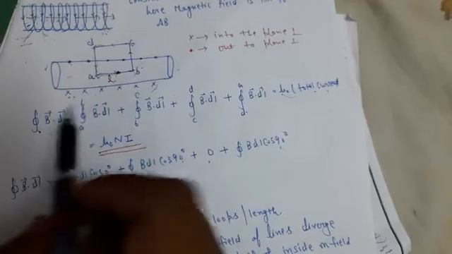 Magnetic field due to cylindrical wire ,solenoid and toroid using amperes circuital law смотреть онлайн