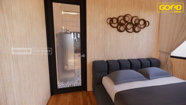 Stunning tiny house design 21 Sqm (3 x 7 Meter) with swimming pool смотреть онлайн