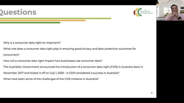 (OFNC) March Industry Discussion: "Importance of Consumer Data Rights" смотреть онлайн