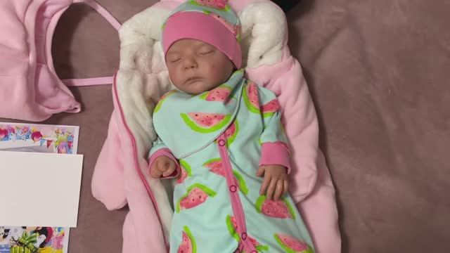 Vlog Новая куколка реборн!!!!VlogReborn newborn baby GIRL!!! смотреть онлайн