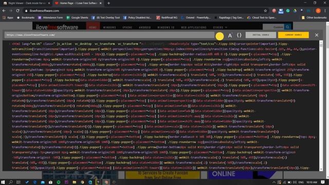 How to Enable Dark Mode for View Page Source смотреть онлайн