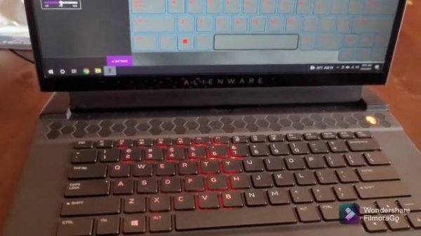 Using the Alienware Command Center for my Alienware M15 R2 with a Per-key RGB keyboard.