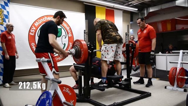 Christian 812,5kg Total auf der Bayernliga 2019 смотреть онлайн