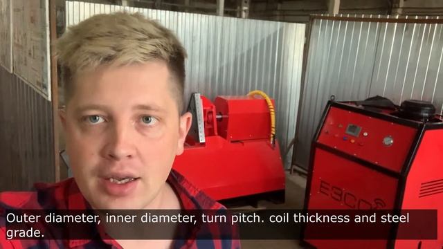 Auger flight forming machine is waiting for you at our warehouse/Screw conveyors/Drilling augers. смотреть онлайн
