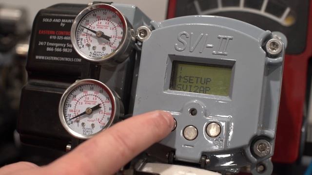 Masoneilan's SVI II AP Push Button Startup Tutorial смотреть онлайн