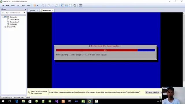 Tutorial menginstall linux debian menggunakan vmware смотреть онлайн