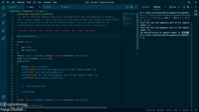Basic Concepts on Structures |Date convert (BS to AD)| C programming| смотреть онлайн