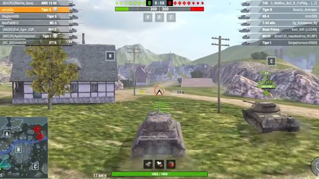 Играем на TVP VTU и Tiger II (2 поражения, 2 победы) смотреть онлайн