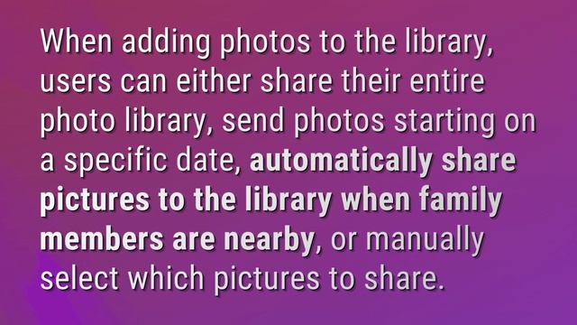 Does iCloud automatically share photos with family? смотреть онлайн