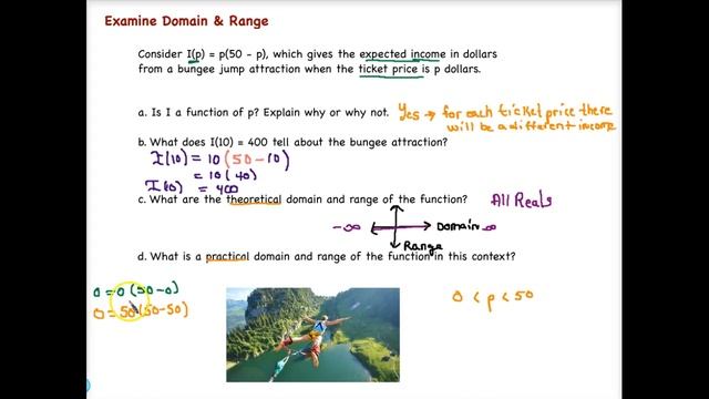 Domain & Range and Function Notation смотреть онлайн