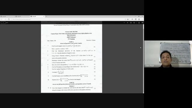ANSWER KEY-QUESTION -1 | MAT-102 |KTU-2019 SYLLABUS I SEM-S2 смотреть онлайн