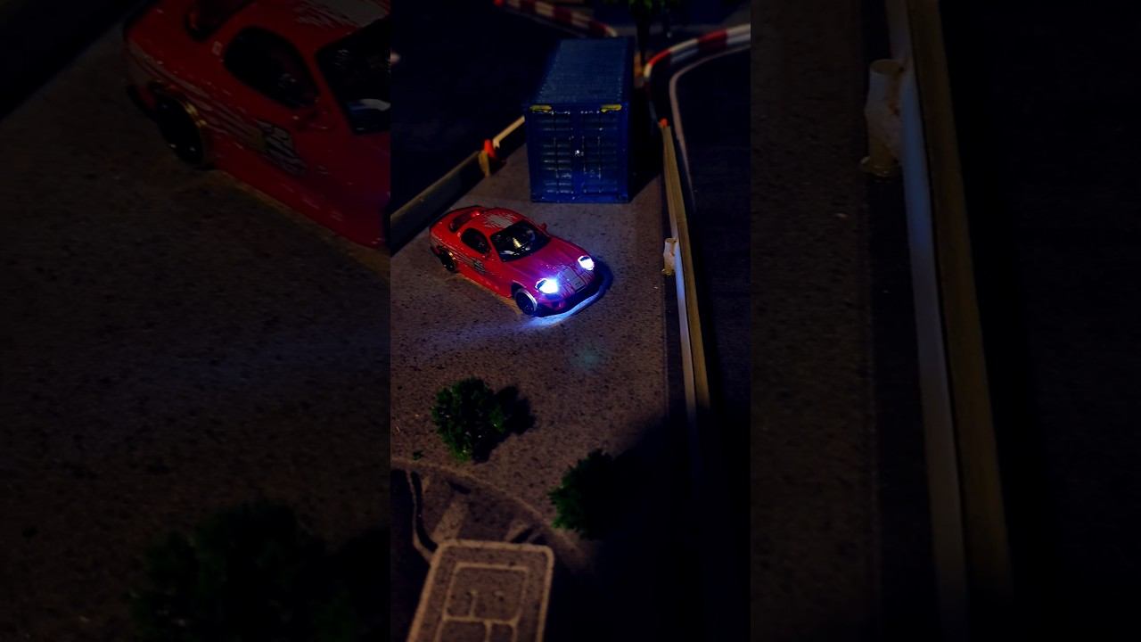 Doms RX7 mini station 1/64 turbo racing c65 on drift track nfs #rcdrift #automobile смотреть онлайн