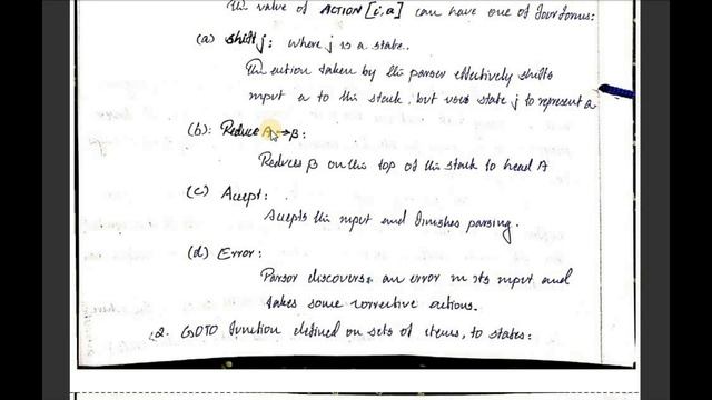PRINCIPLE OF COMPILERS | Syntax Analysis | SLR Parsing Table Constuction 1 смотреть онлайн
