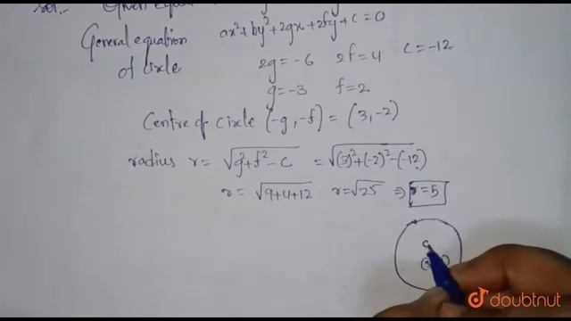 The nearest point on the circle `x^(2)+y^(2)-6x+4y-12=0" from "(-5,4)" |Class 12 MATH | Doubtnut смотреть онлайн