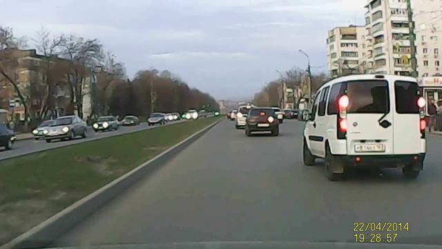 Видеорегистратор Fusion FRV-11 - дневная съёмка смотреть онлайн