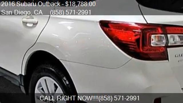 2016 Subaru Outback 2.5i Premium AWD 4dr Wagon For Sale In S