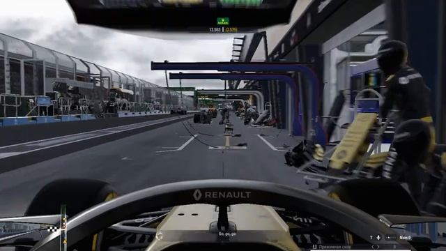 #43 "Дебют за Рено". Гран-при Австралии,Мельбурн. Карьера F1 смотреть онлайн