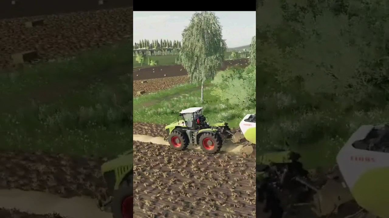 Прессование соломы смотреть онлайн